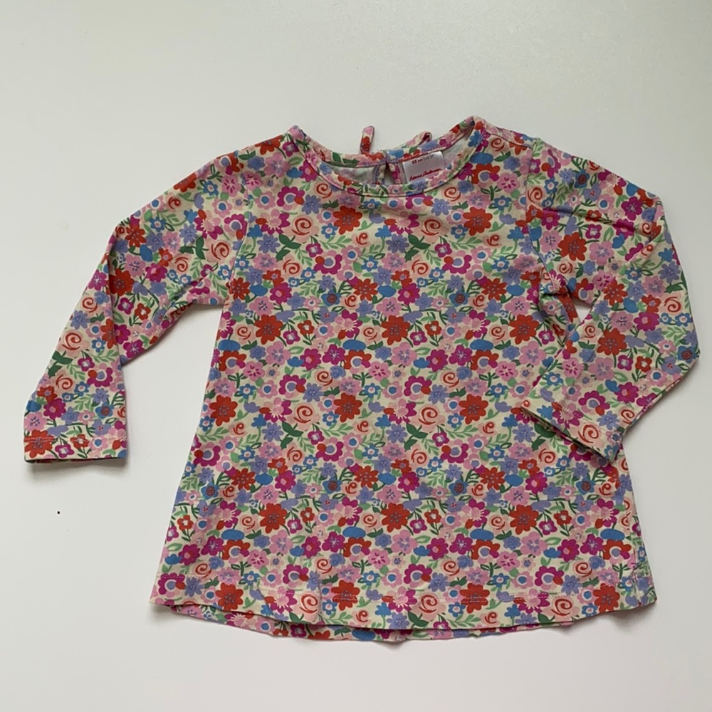 hanna andersson 2t floral top